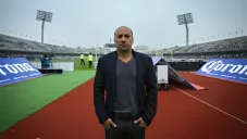 Da Silva, en un partido de Pumas