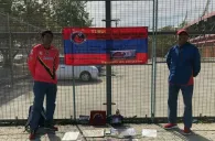 Aficionados de Veracruz afuera del Estadio Pirata Fuente