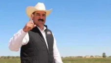 El activista Rigoberto Campos, quien lidera acciones en defensa del agua