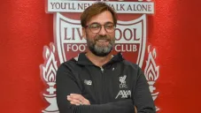 Jürgen Klopp posa en las instalaciones del Liverpool