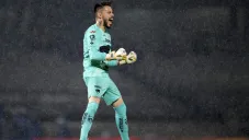 Saldivar festeja un gol de Pumas