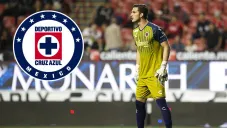 Sebastián Jurado en partido con Veracruz