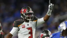 Jameis Winston celebrando la victoria