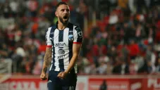 Miguel Layún, en festejo con Rayados