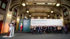 Durante el anuncio del incremento de salario mínimo