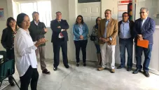 Personal de Grupo Vinte durante un evento