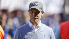 Jaime Ordiales previo a un juego de los Gallos