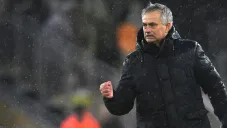 José Mourinho durante un partido de Tottenham