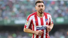 Héctor Herrera durante el partido entre Atlético de Madrid y Real Betis
