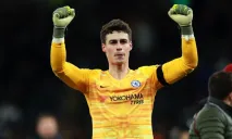 Kepa Arrizabalaga celebra la victoria del Chelsea