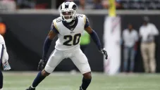 Jalen Ramsey, en un partido con los Rams