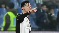 Cristiano festejando un gol con el equipo italiano