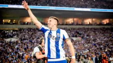 Herrera celebra una victoria con los Dragones