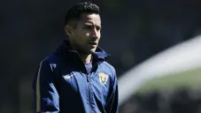 Luis Fuentes jugando con Pumas