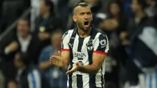 Nico Sánchez durante el partido de Ida vs América