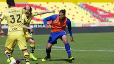 Carlos Peña durante el partido entre Monarcas y Correcaminos