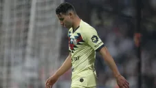 Jorge Sánchez durante la Final entre América y Rayados