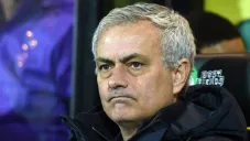 José Mourinho durante un partido de Tottenham