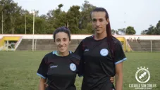 Ludmila Angeli y Mara Gómez fueron presentadas con el plantel