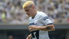 Iturbe, en un partido de Pumas