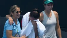 Video de tenista con ataque de tos en Australia