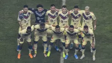 Club América previo a un partido