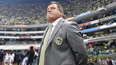 Piojo Herrera en un juego del América