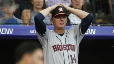 A.J. Hinch lamenta una falla de los Astros