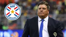 América: Piojo Herrera durante un partido del club