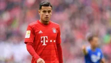 Philippe Coutinho, en un juego con el Bayern