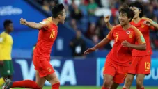 Jugadoras de China en un partido