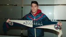 Santiago Cáseres, a su llegada a la CDMX