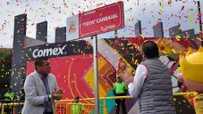 Inauguración de la avenida Tota Carbajal