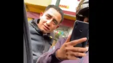 Uno de los policías que agredió a la familia de Alfredo Saldívar