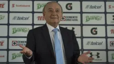 Billy Álvarez, durante una conferencia de prensa