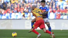 Di Lorenzo no logra detener a Riccardo Saponara