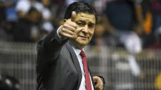 Luis Fernando Tena se muestra feliz con el resultado del Rebaño