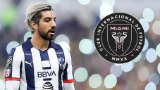 Rodolfo Pizarro en un partido con Rayados