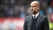 Pep Guardiola, en un juego del Manchester City