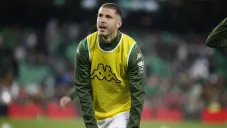 Guido Rodríguez previo a un partido con Real Betis