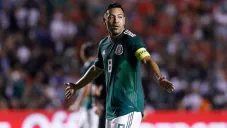 Marco Fabián, en un partido de Selección