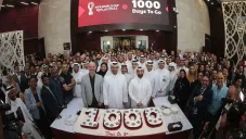 Embajada de Qatar en México celebró a 1000 días del Mundial