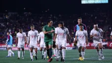 Jugadores de Chivas, después de un partido