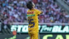Jürgen Damm durante un partido con Tigres