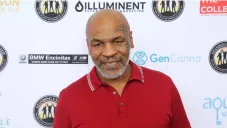 Mike Tyson en un congreso de innovación en Estados Unidos