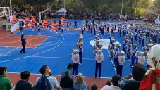 La actividad en el histórico parque