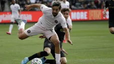 Rodolfo Pizarro en acción con Inter Miami