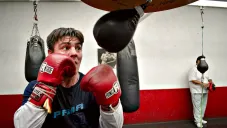 Travieso Arce en el gimnasio