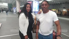 Cléber Chalá a su llegada a la Ciudad de México