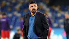 Gattuso en un juego del Napoli